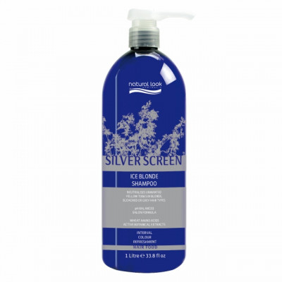 Natural Look Silver Screen Ice Blonde Shampoo 1000ml
